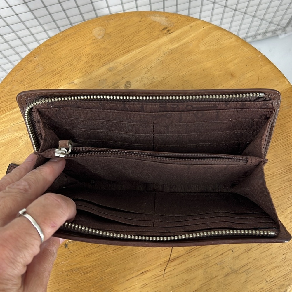 Fossil, Patchwork, Leather Wallet - image 6